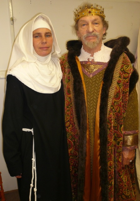 2 x Kroetz bei Kost&uuml;mprobe &copy; privat