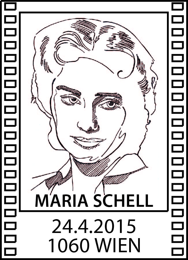 Sonderstempel Maria Schell